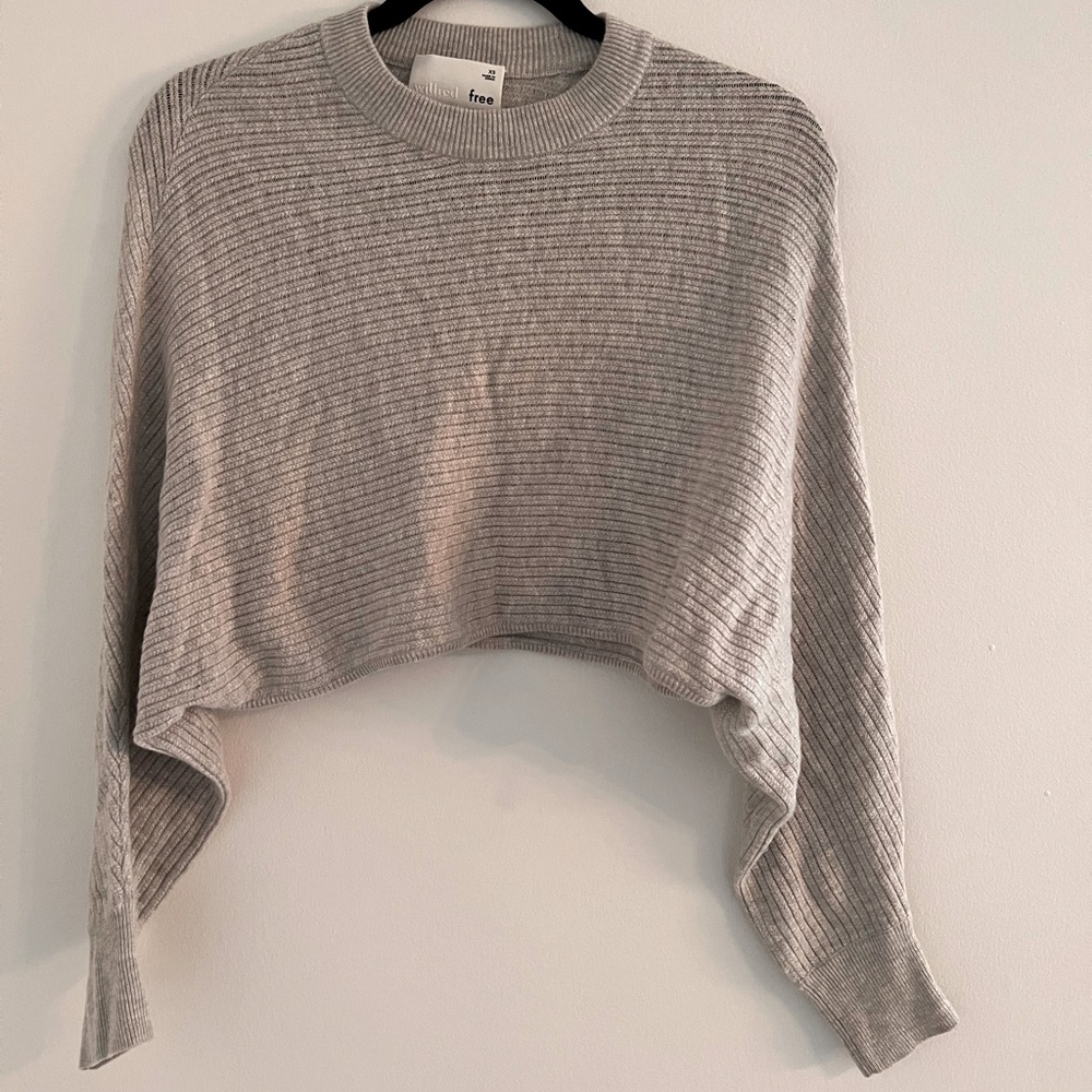 Aritzia - Wilfred crop sweater